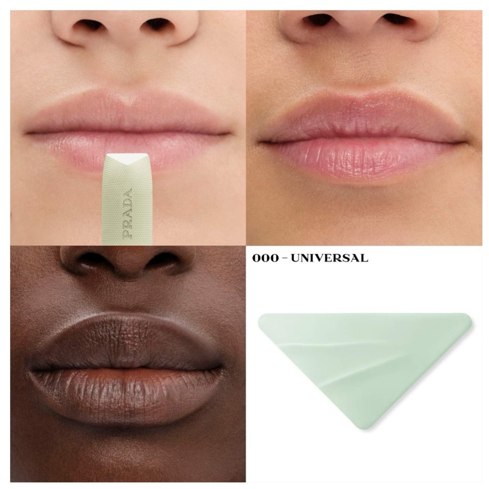 Prada Lip Balm (U000 Universal Clear) with Jojoba Oil